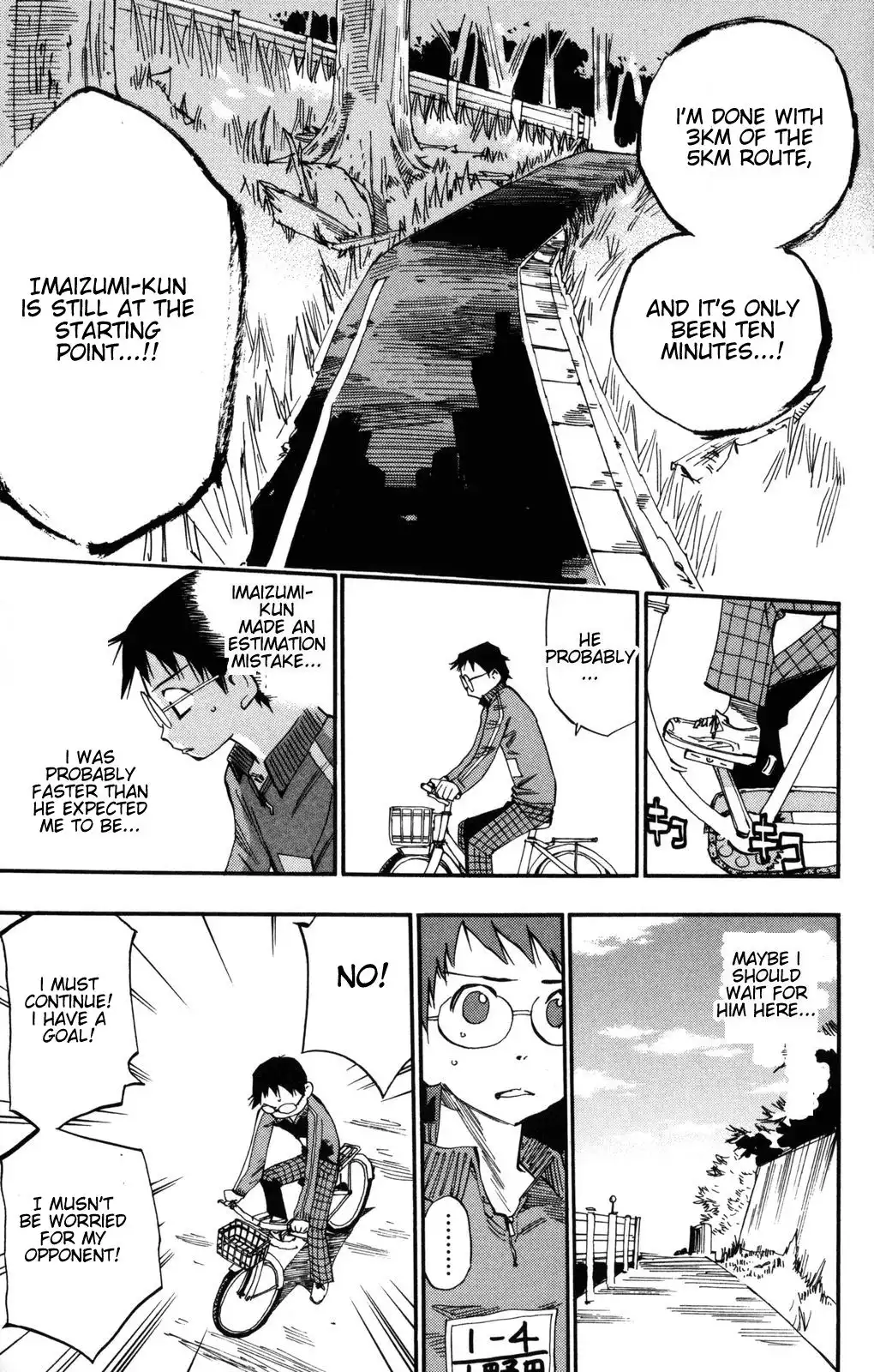 Yowamushi Pedal Chapter 4 14